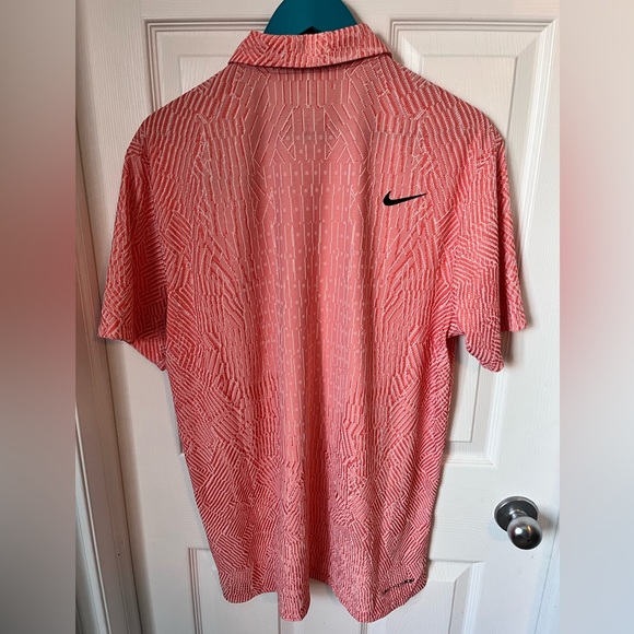 NWT Mens Nike Dri Fit Advantage Textured Golf Polo Shirt NWT Size Large - Picture 7 of 13
